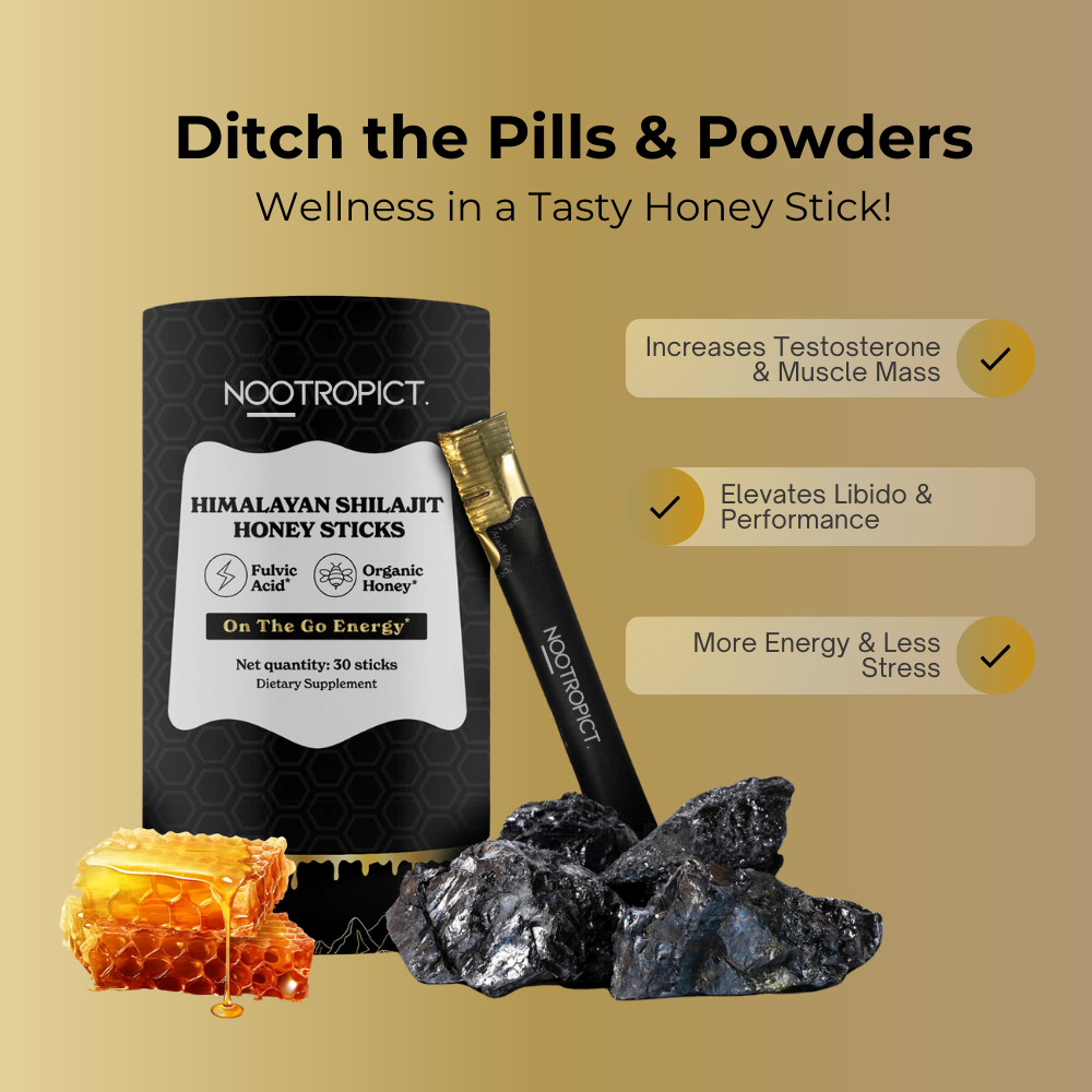 Shilajit Honey Sticks